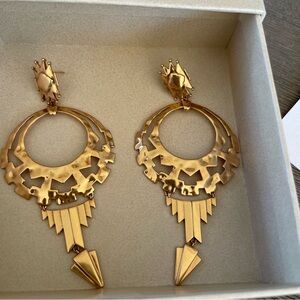 Kendra Scott Yellow Stone Shera Earrings